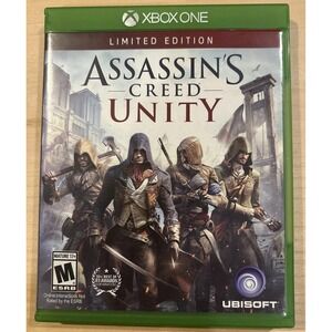 Assassins Creed Unity Limited Edition Xbox One Game Ubisoft Action Adventure M